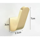 Modern brushed gold stainless steel robe hook bathroom hanger