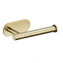 DecorBites™ Brushed Gold Stainless Steel Toilet Paper Holder Kitchen Bathroom Tissue Rack Stand