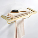 Modern brushed matt gold decorbites bath set bathroom accessories