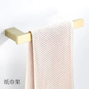 Modern brushed matt gold decorbites bath set bathroom accessories