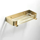 Modern brushed matt gold decorbites bath set bathroom accessories