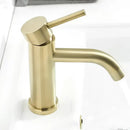 Modern brushed matt gold decorbites bath set bathroom accessories