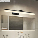 Modern brushed metal led vanity sconce bathroom light 110v-120v