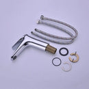 Modern brushed nickel basin faucet mixer tap for bathroom