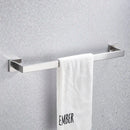 Modern brushed nickel bathroom hardware set – bathroom accessory kit