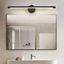 Modern brushed nickel led wall lamp bathroom light with motion sensor