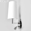 Modern brushed nickel wall sconce bedroom e26 e27 direct wired electric