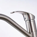 Modern brushed nickel water purification kitchen faucet