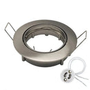 Modern brushed stainless steel adjustable led ceiling downlight kitchen