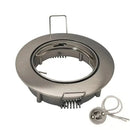 Modern brushed stainless steel adjustable led ceiling downlight kitchen