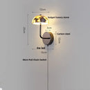 DecorBites™ Bulgari Stone LED Wall Lights Outdoor Waterproof Bedside Lamp