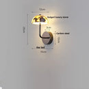 DecorBites™ Bulgari Stone LED Wall Lights Outdoor Waterproof Bedside Lamp