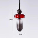 DecorBites™ Candy Glass Ceiling Hanging Chandelier for Loft Living Room