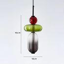 DecorBites™ Candy Glass Ceiling Hanging Chandelier for Loft Living Room