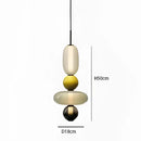 DecorBites™ Candy Glass Ceiling Hanging Chandelier for Loft Living Room