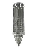 Modern cascading decorbites crystal chandelier for living room
