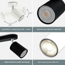 Modern Ceiling Spot Light with Aluminum Body for Stylish Interiors