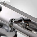 Modern chrome 2/3 head bathroom wall lighting fixture