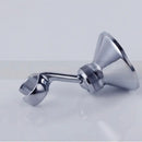 DecorBites™ Brass Handheld Shower Holder Mount Chrome Finish Wall Mount Angle Adjustable