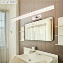 Modern chrome adjustable led vanity light – bathroom mirror spotlight