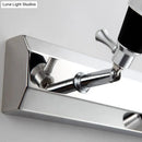Modern chrome adjustable wall lamp bathroom spotlight