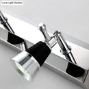 Modern chrome adjustable wall lamp bathroom spotlight