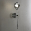 DecorBites™ Glass Ball Wall Lamps: Modern Nordic Golden Chrome Lighting Fixtures for Living Room, Kitchen