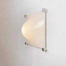 Modern chrome and glass bolla wall sconces light bedroom lamp
