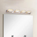 Chrome Gold Crystal Vanity Light