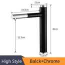 Modern chrome brass bathroom faucet vessel sink swivel spout tap