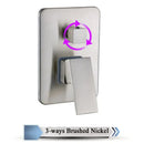Modern chrome brass bathroom mixer valve bathroom shower control