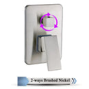 Modern chrome brass bathroom mixer valve bathroom shower control