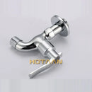 DecorBites™ Brass Single Cold Water Wall Tap Basin Faucet Bibcock 12cm Length