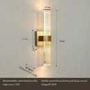 DecorBites™ Bubble Crystal LED Wall Lamp: Modern Bathroom Living Room Bedroom Sconce Lighting