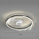 DecorBites™ Ceiling Fan Light with Invisible Blades, Remote Control, Modern Design, Silent Operation