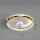 DecorBites™ Ceiling Fan Light with Invisible Blades, Remote Control, Modern Design, Silent Operation