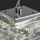 Modern chrome crystal led pendant – dining room chandelier