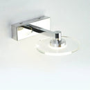 Modern chrome crystal led vanity mirror light bathroom sconce