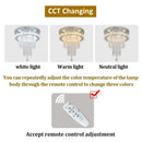 Modern chrome crystal raindrop chandelier for dining room