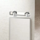 Modern chrome crystal vanity light fixture bathroom wall lamp