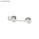 Modern chrome crystal vanity light fixture bathroom wall lamp