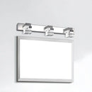 Modern chrome crystal vanity light fixture bathroom wall lamp