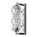 Modern chrome crystal wall lamp for bedroom luxury lighting