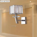 Cubic Chrome Wall Light