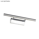 Modern chrome cylinder vanity lighting led bathroom wall sconce