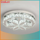 Modern chrome decorbites crystal ceiling chandelier living room light
