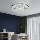 Modern chrome decorbites crystal ceiling chandelier living room light