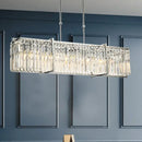 Modern chrome decorbites crystal chandelier for dining room