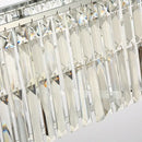 Modern chrome decorbites crystal chandelier for dining room