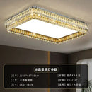 Modern chrome decorbites crystal round led ceiling light living room